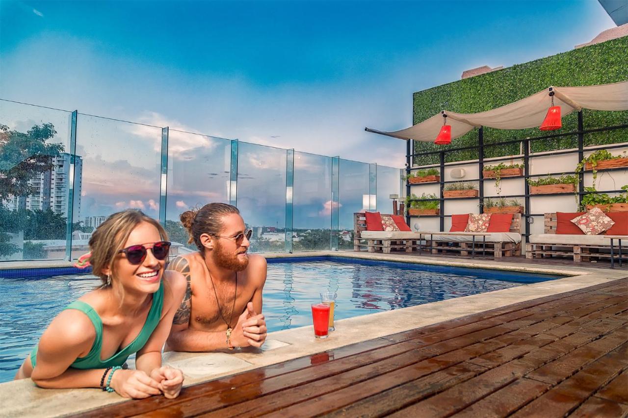 Nomads Hotel & Rooftop Pool Cancún Esterno foto